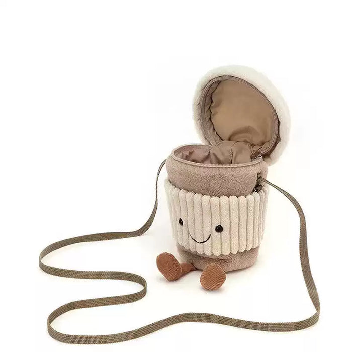 Sling Bag - Khaki Coffee Cup