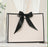 Gift Bag L - White with Black Border