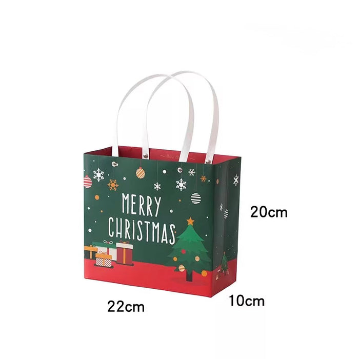 Gift Bag M - Christmas Celebration - Green