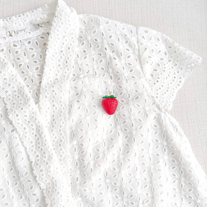 Strawberry Brooch