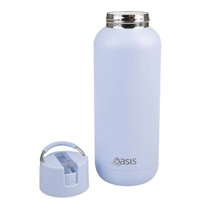 Oasis Stainless Steel Insulated Ceramic Moda Bottle 1L - Periwinkle
