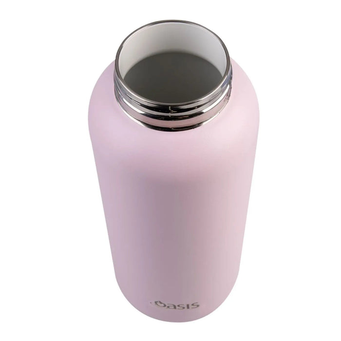 Oasis Stainless Steel Insulated Ceramic Moda Bottle 1L - Pink Lemonade