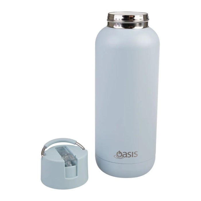 Oasis Stainless Steel Insulated Ceramic Moda Bottle 1L - Sea Mist