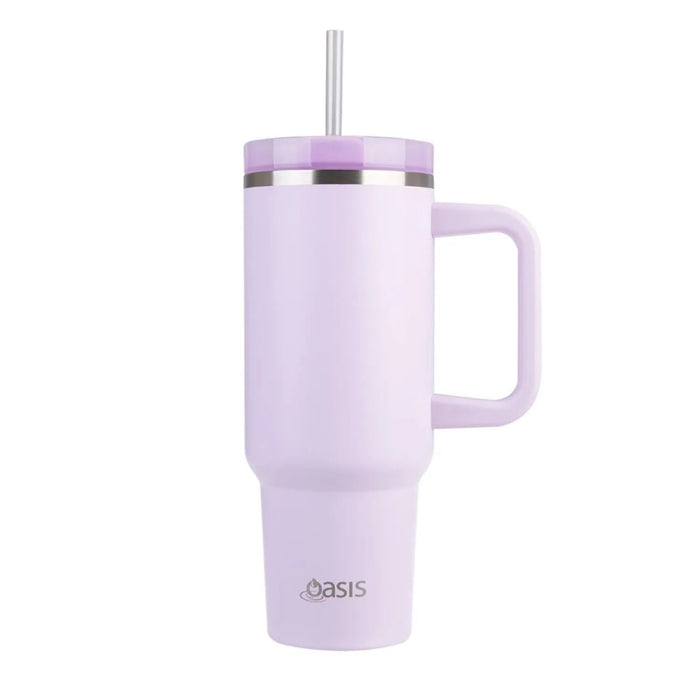 Oasis Stainless Steel Insulated Commuter Travel Tumbler 1.2L - Orchid