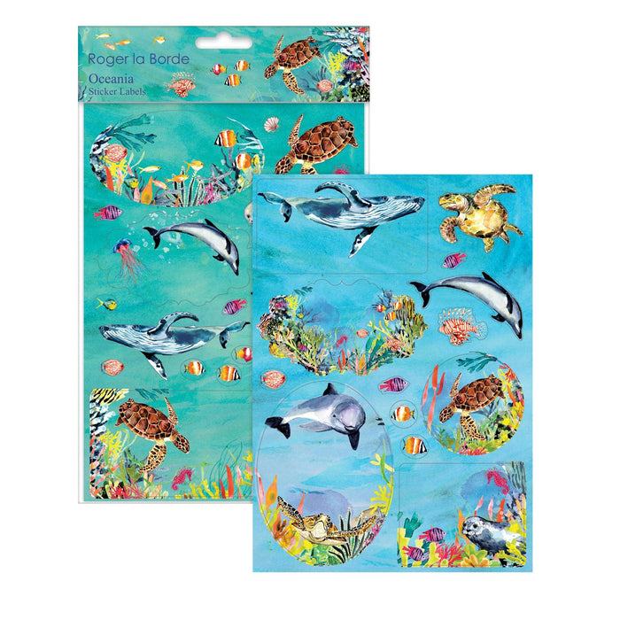 Oceania Sticker Labels
