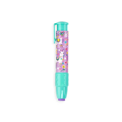 Ooly Click-It Erasers Funtastic Friends Purple Llama