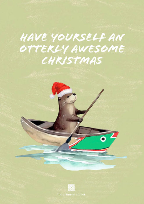 Otterwise River Christmas Card