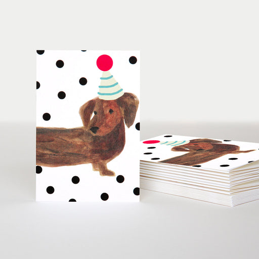 Notecard (Pack of 10) - Sausage Dog Blank