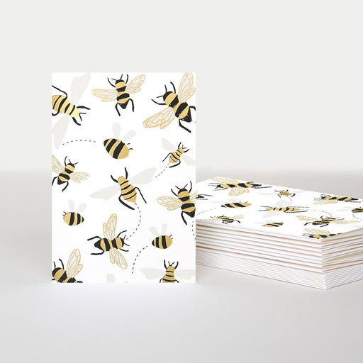 Notecard (Pack of 10) - Bees
