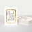Notecard (Pack of 10) - Thank You Text In Gold Border