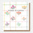 Greeting Card - Prairie Bday Florals In Grid