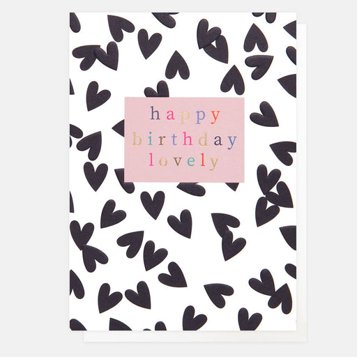 Greeting Card - Pattern Wk Bday Lovely Hearts