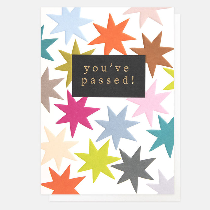Greeting Card - Pattern Wk You've Passed