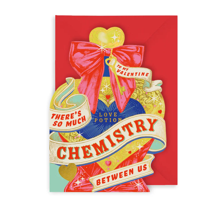 Greeting Card - Valentines Chemistry