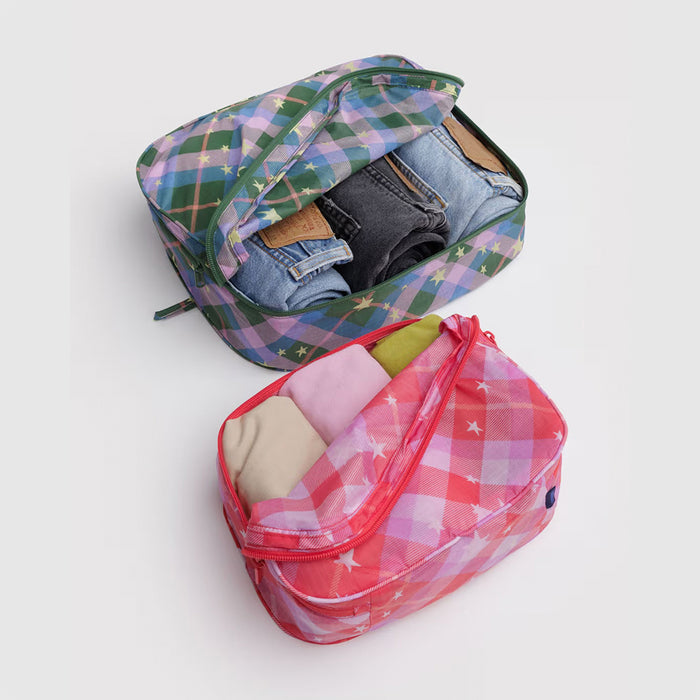 Baggu Packing Cube Set - Star Plaid