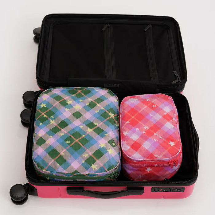 Baggu Packing Cube Set - Star Plaid