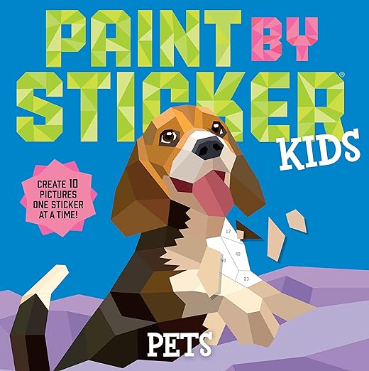 Paint By Sticker Kids: Pets