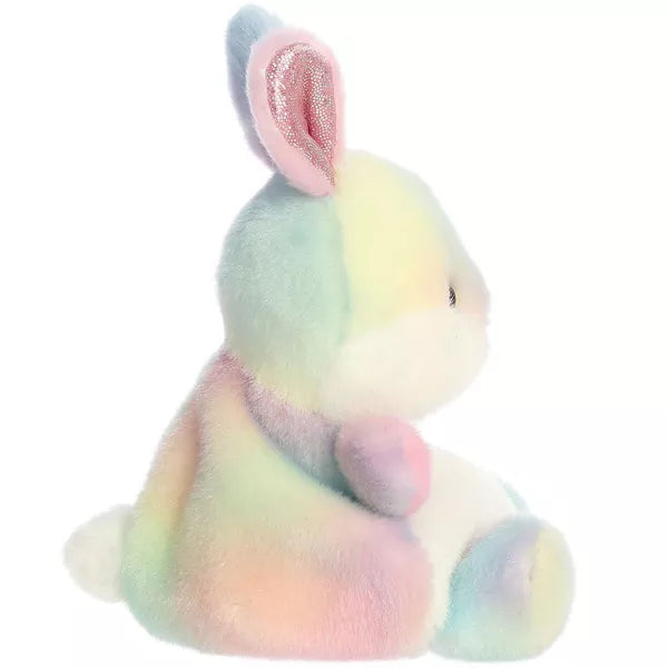 Palm Pals Small Plush - Opal Rainbow Bunny