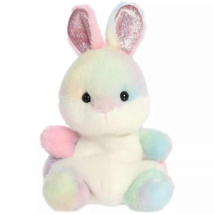 Palm Pals Small Plush - Opal Rainbow Bunny