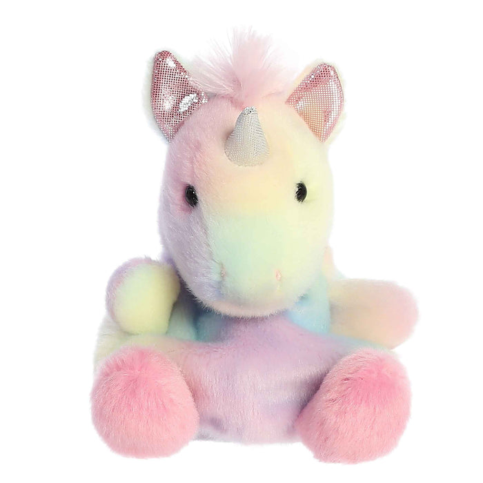 Palm Pals Small Plush - Rainbow Unicorn