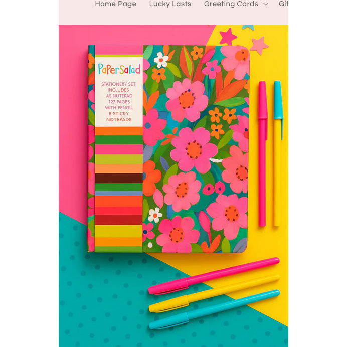Paper Salad Stationery Set