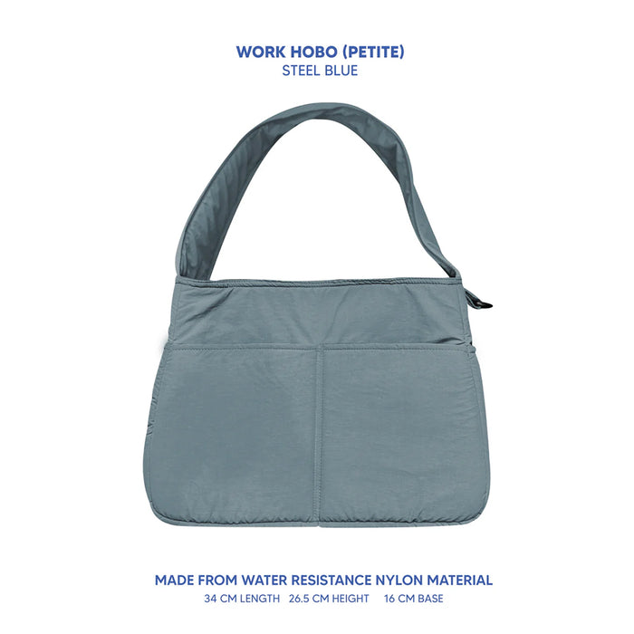 Petite Hobo - Steel Blue