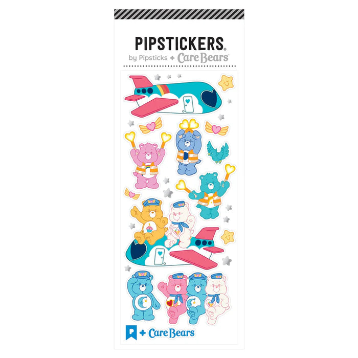 Pipstickers - Care Bears Friendly Flight Crew