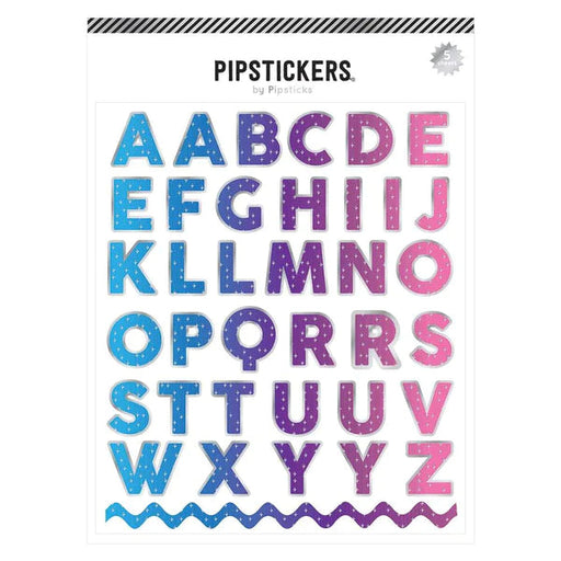 Pipstickers - Enchanted Big Alphabet (5 sheets)