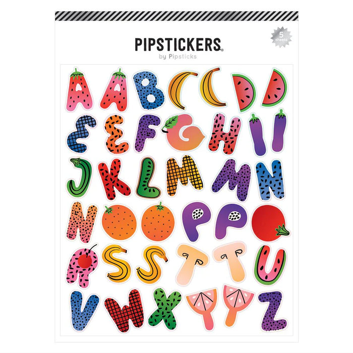 Pipstickers - Fresh Picked Big Alphabet (5ct)
