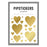 Pipstickers - Gold Holographic Broken Hearts