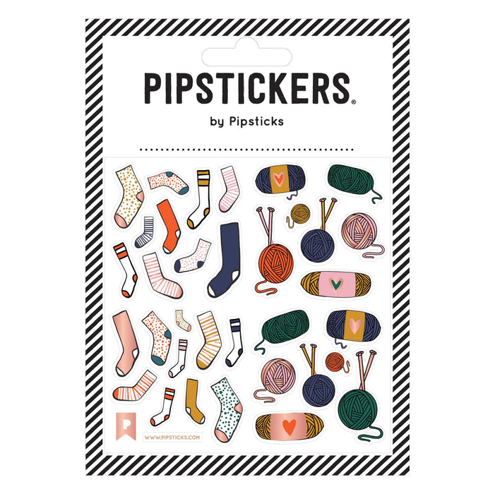 Pipstickers - Knit Your Socks Off