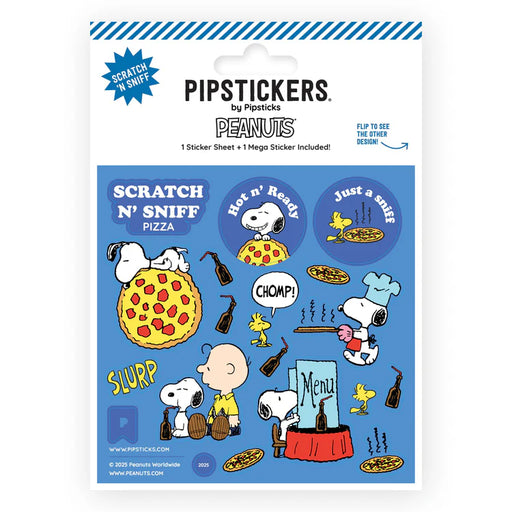 Pipstickers - Peanuts Hot Pizza Scratch 'n Sniff (2ct)
