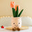 Plush Flower Potted - Pink Tulips (35cm)