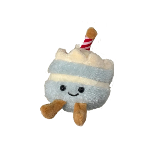 Plush Keychain - Blueberry Cake