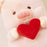Plush Toy - Pig with Heart