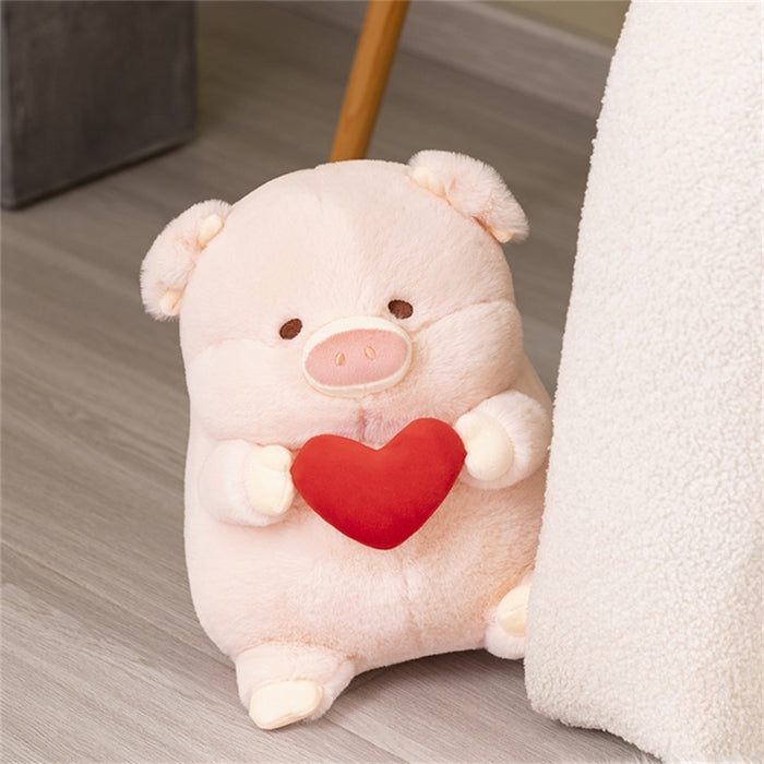 Plush Toy - Pig with Heart