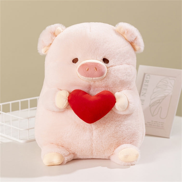 Plush Toy - Pig with Heart