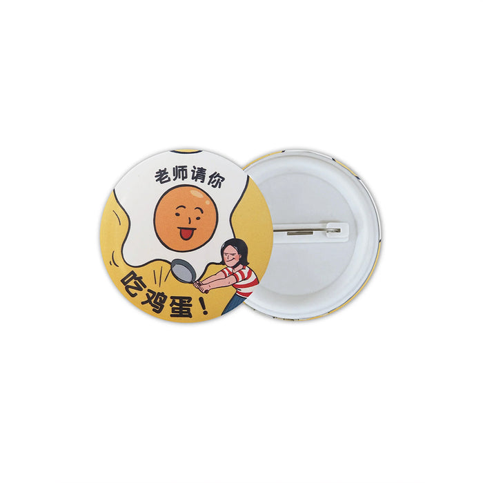 Postcard + Pin Set - The egg we never wanted