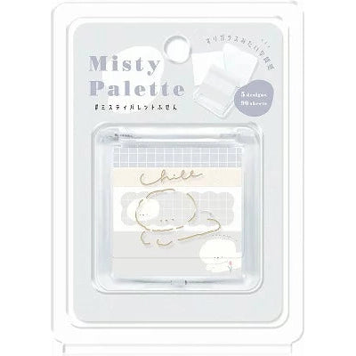 Puppy Poo Wataame Misty Palette Post It with Clear Case