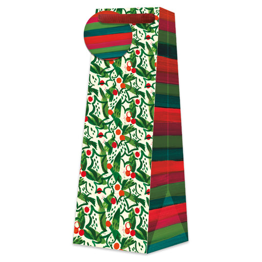 RB Holly Jolly Bottle Bag