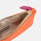 Rectangle Pencil Case Orange Slogan