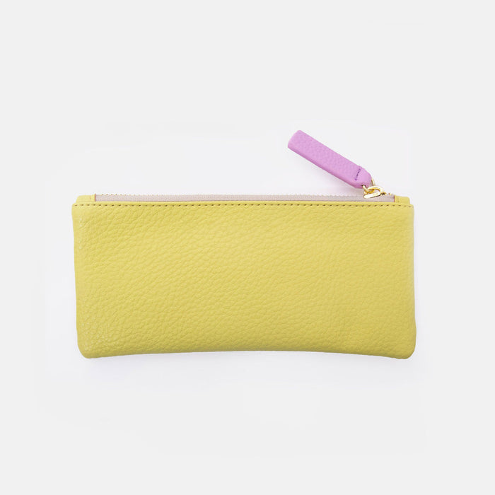 Rectangle Pencil Case Green Slogan