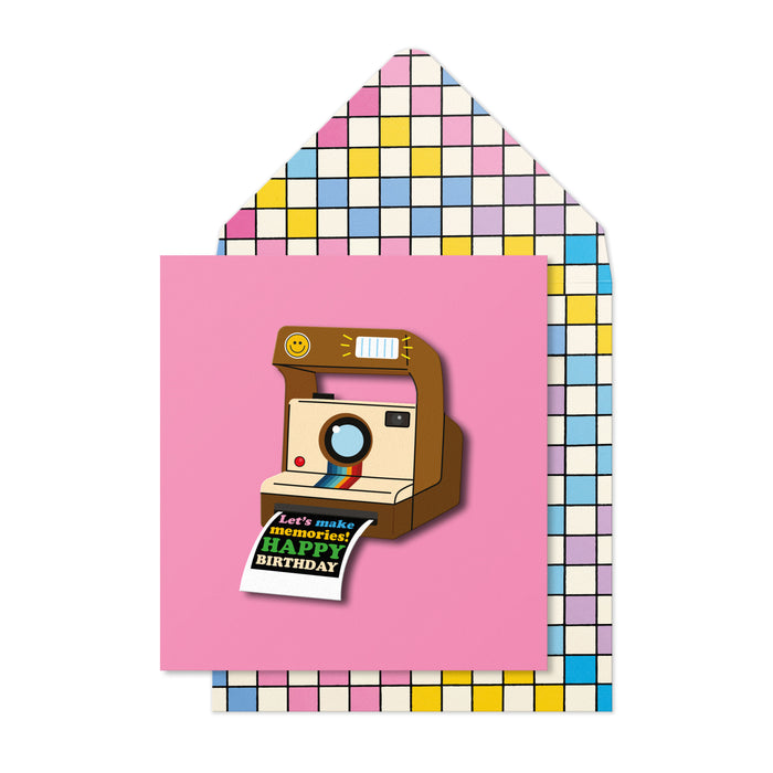 Greeting Card - Birthday Polaroid