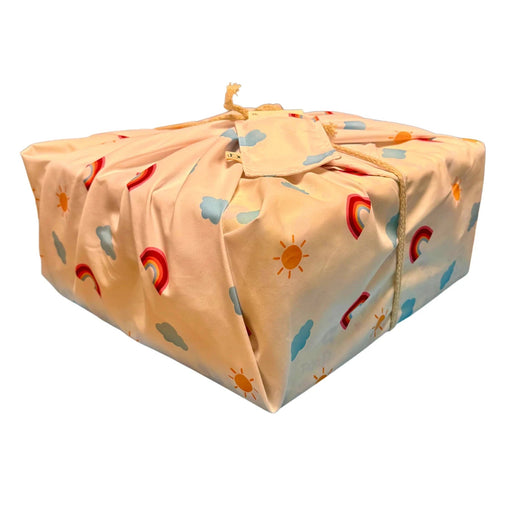 Reusable Gift Wrap - Be a Rainbow in the Clouds