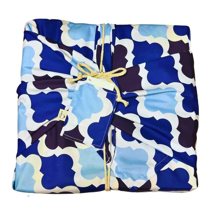 Reusable Gift Wrap - Blue-tiful Chaos