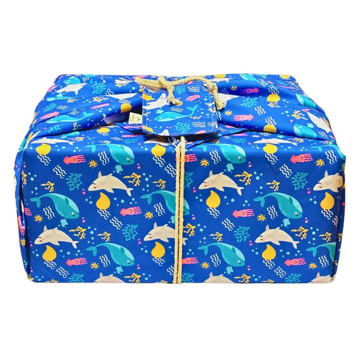 Reusable Gift Wrap - Wild & Free, Just Like the Sea