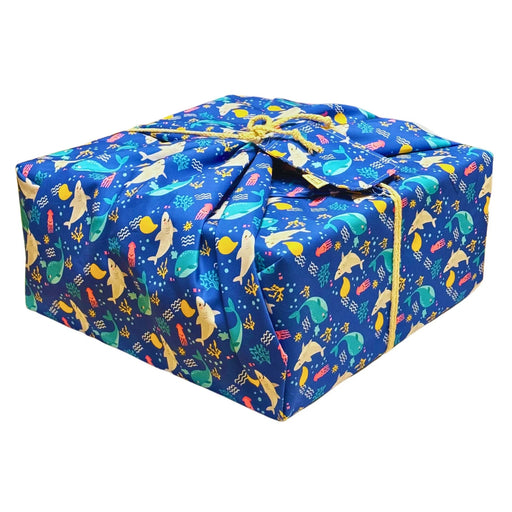 Reusable Gift Wrap - Wild & Free, Just Like the Sea