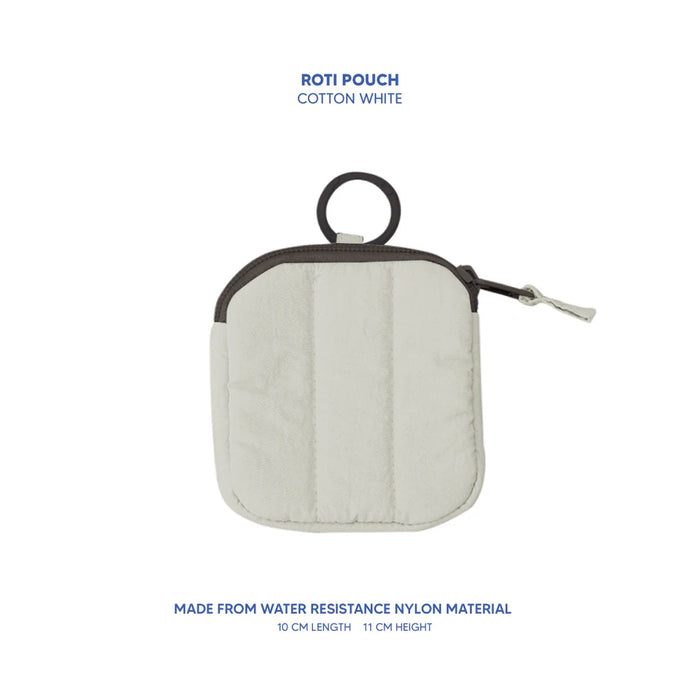 Roti Pouch - Cotton White