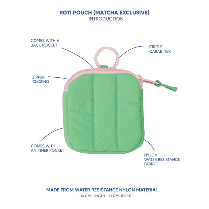 Roti Pouch - Matcha Latte