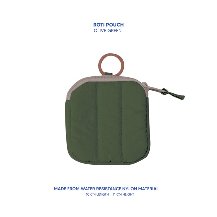 Roti Pouch - Olive Green